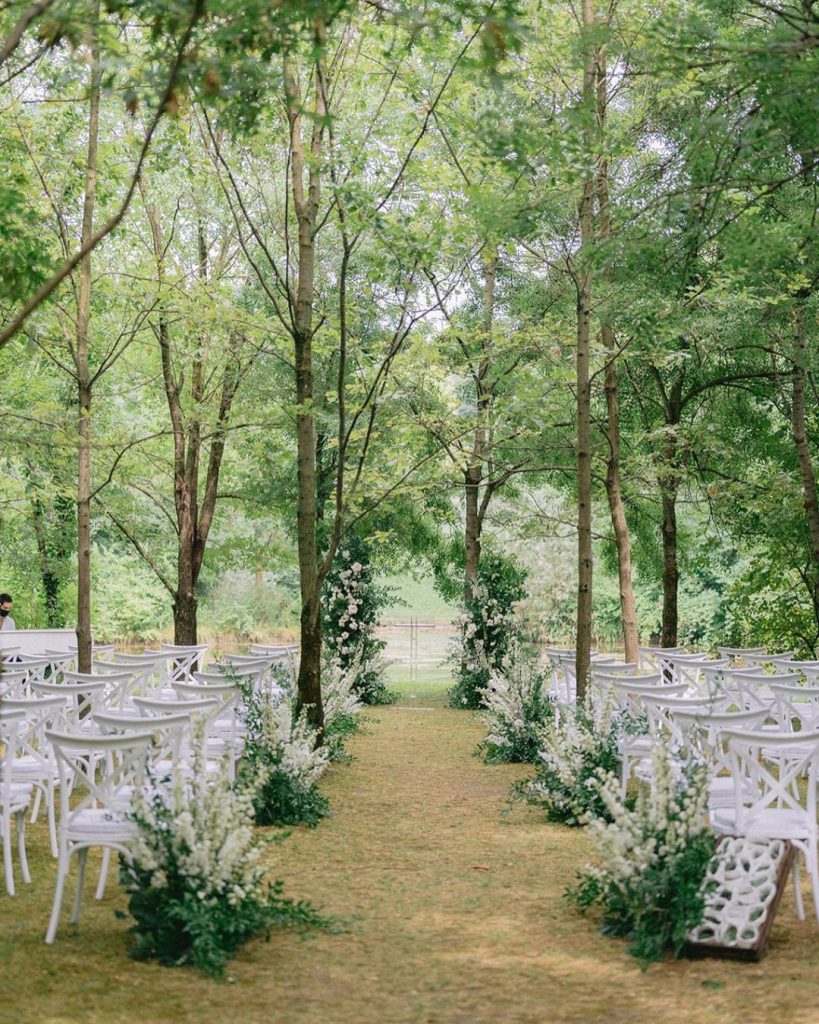 Matrimonio 2021 delle influencer, in questo scatto le nozze nel bosco di Carlotta Rubaltelli