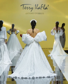 Abiti da sposa Terry Ilaflà 2023, maniche in primo piano