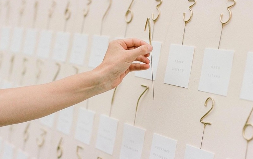 Tableau matrimonio: le idee top per accogliere i tuoi invitati con stile