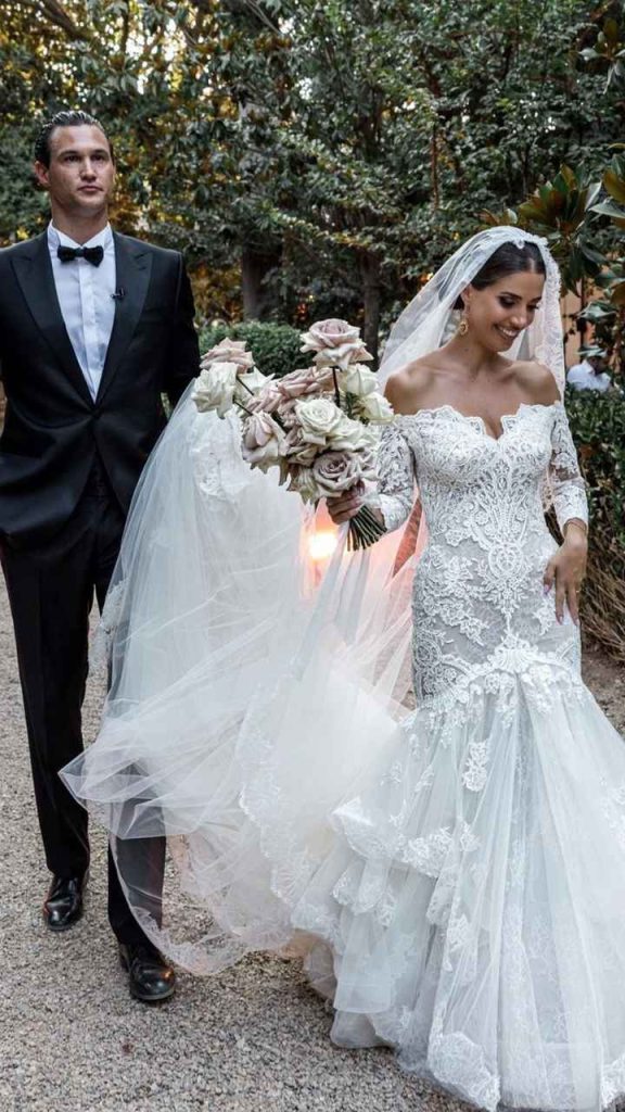 In questa foto Eleonora Boi e Danilo Gallinari il giorno del loro matrimonio.