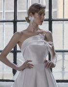 Abiti da sposa colorati 2023, tra toni pastello e Black&White