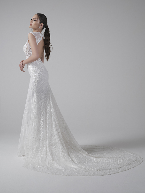 abito a sirena di Musa Bridal 2023