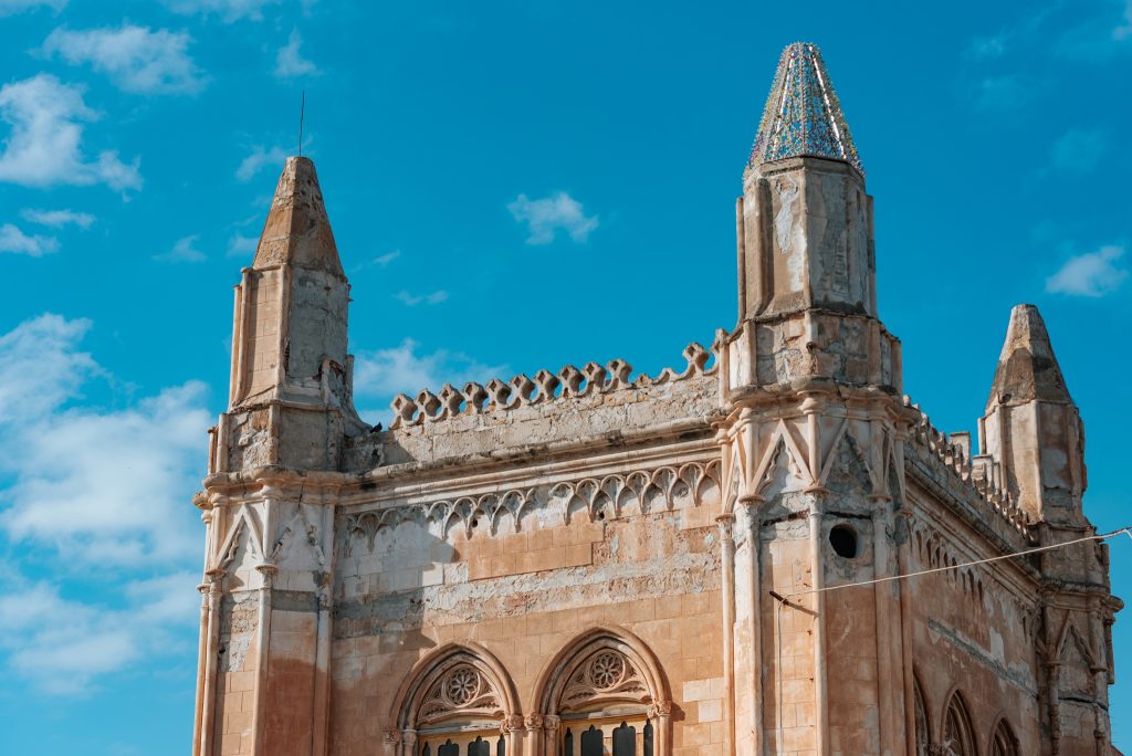 In questa foto i Quattro Pizzi della Tonnara Florio