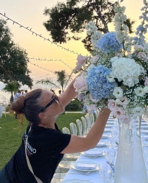 Maria Mannino Floral Designer, l’architetto dei fiori per nozze magiche