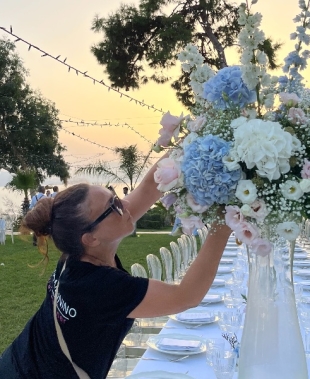 Maria Mannino Floral Designer, l’architetto dei fiori per nozze magiche