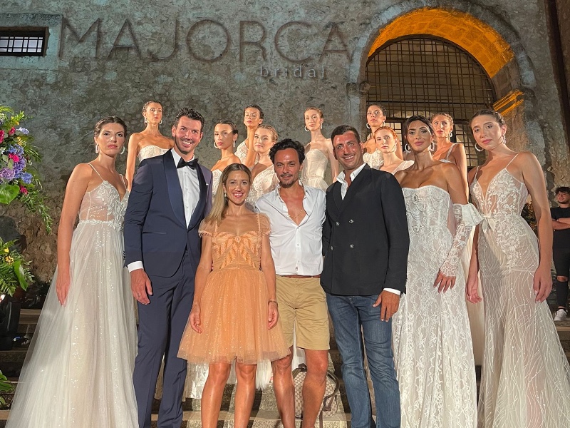 In questa foto Giuseppe Ferrara, uno dei fondatori di Total Moods, all'evento Majorca Bridal