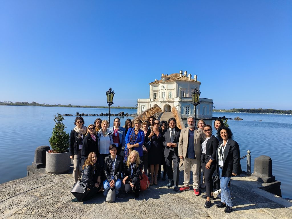 In questa foto le partecipanti del Wedding Planner in Tour in Campania