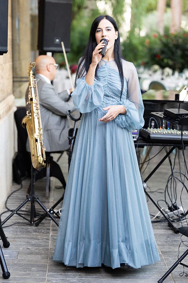 In questa foto la cantanteChiara Tinnirello