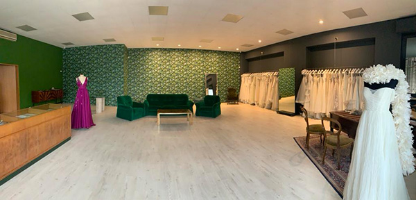 in questa foto lo showroom Gioia12di Le Fate Milano a Verona