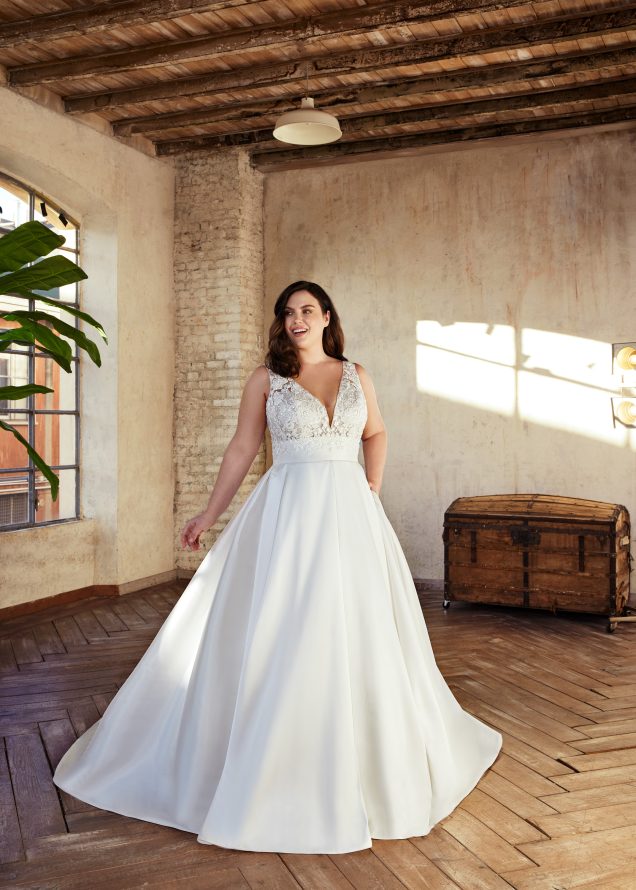 Abiti da sposa curvy 2023 femminilita senza taglia