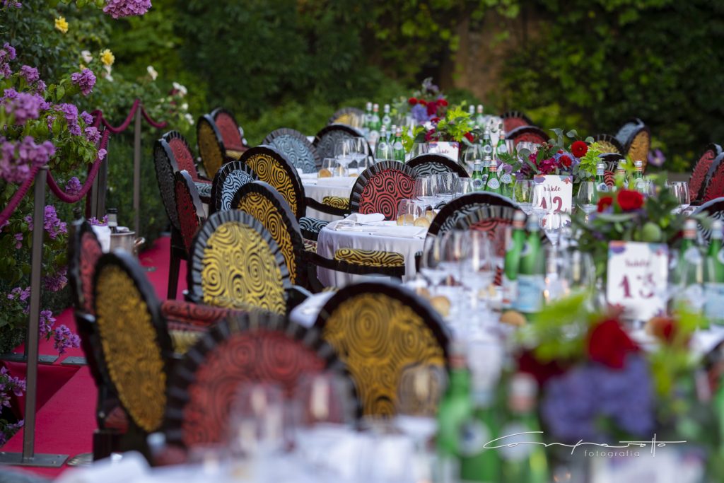 In questa foto un allestimento di matrimonio di Byblos Art Hotel e PalazzoEventi