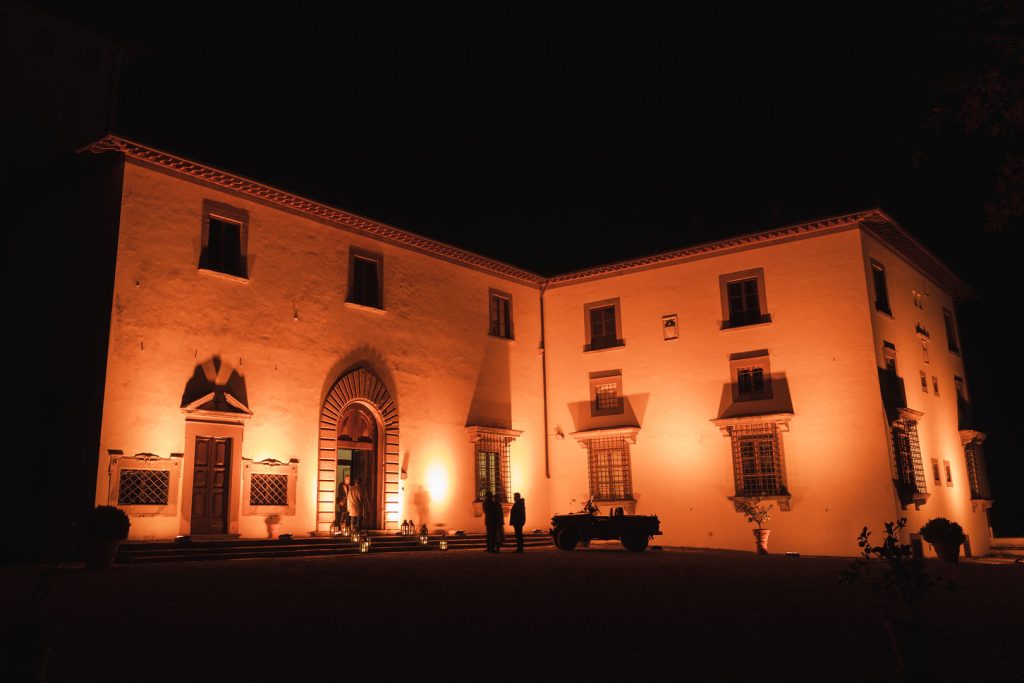 In questa foto Villa Corsini dall'esterno