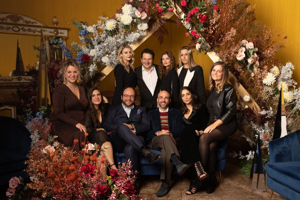 In questa foto lo staff di Corsini Events Group