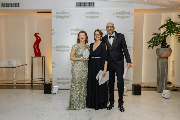 In foto la consegna dei premi di Italian Wedding Awards 2022