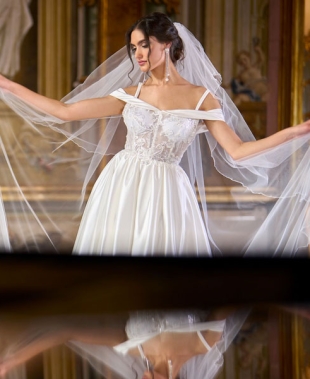 Antonella D’Auria Atelier, ad ogni sposa l’abito dei suoi sogni