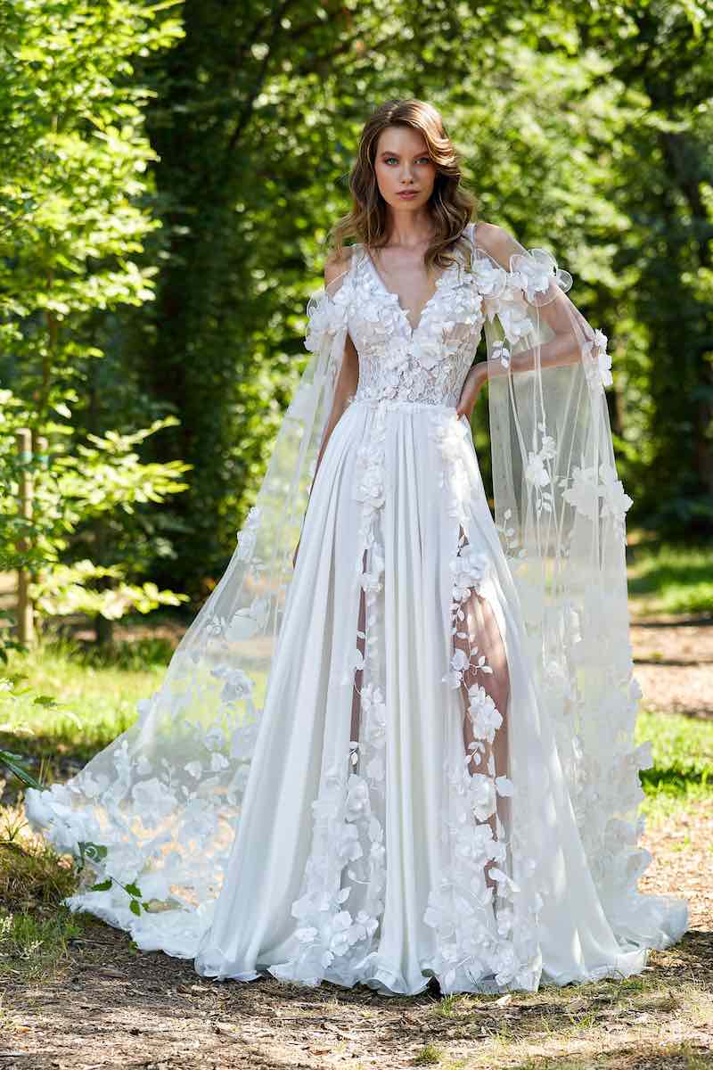 Stefano Blandaleone 2023 abiti da sposa come sculture di tessuto