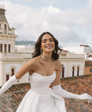White Garden di Blammo-Biamo, la collezione sposa romantica e femminile￼