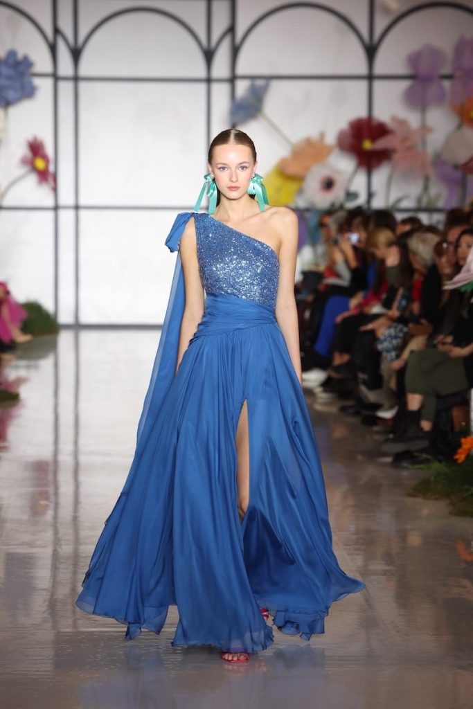 Abiti da cerimonia Atelier Eme 2023 un Sogno di Primavera dai colori pop
