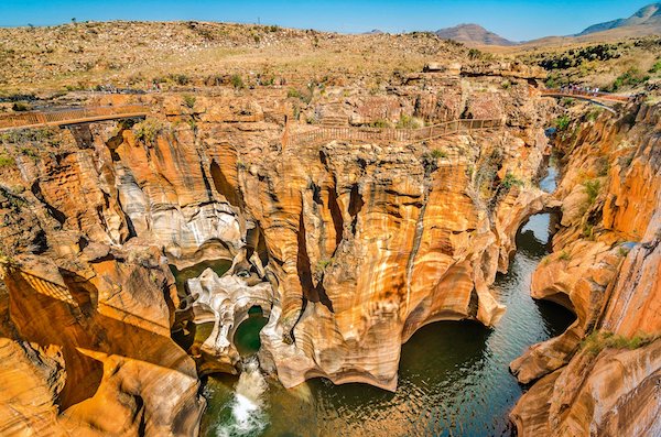 In questa foto una veduta panoramica del Sudafrica