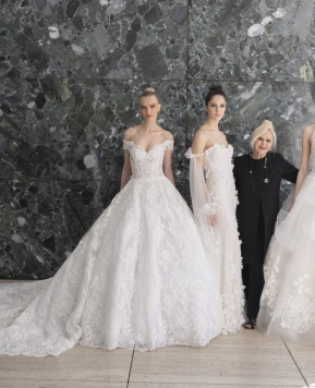 Abiti da sposa Ines Di Santo 2024, la collezione Couture è un trionfo di femminilità 