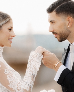 Matrimonio Chiara Nasti e Mattia Zaccagni: le foto ufficiali e il racconto del Sì