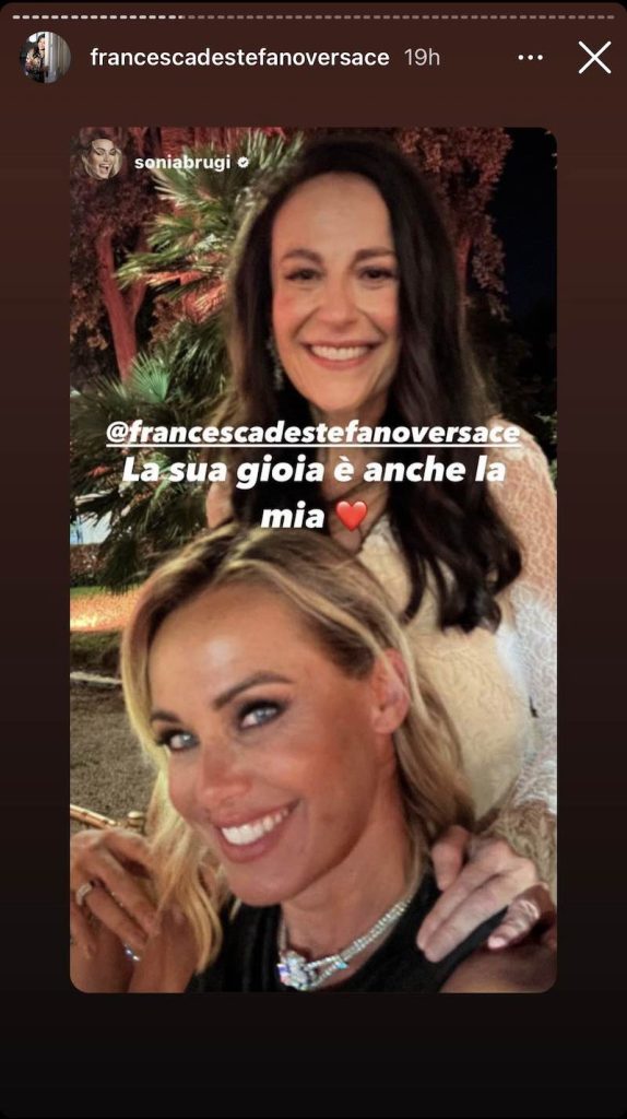In questa foto Francesca De Stefano e Sonia Bruganelli