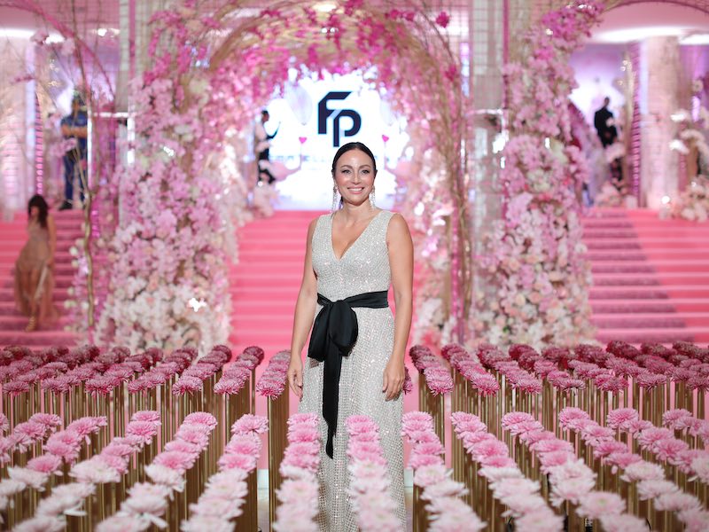 In questa foto l'Event Creator Cira Lombardo al Weddings Luxury Award