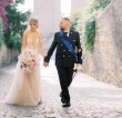 Matrimonio di Gabriele e Cecilia, la fiaba elegante firmata da Angela Bartolomeo