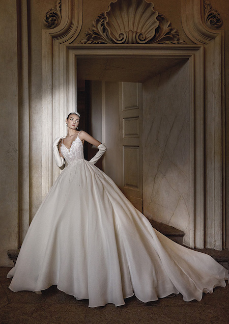In questa foto un abito da sposa principessa 2024