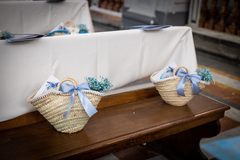 In questa foto due coffe usate dalla Wedding Planner Jenny Scalera come Wedding Bag