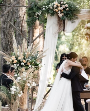 Matrimonio di Alice e Michele, lo stile Green secondo Luisa Mascolino