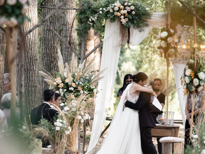 In questa foto la cerimonia di matrimonio di Alice e Michele organizzato dalla Wedding Planner Luisa Mascolino