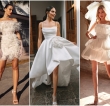 Dai mullet ai modelli bon ton, ecco gli abiti da sposa corti 2024 più trendy