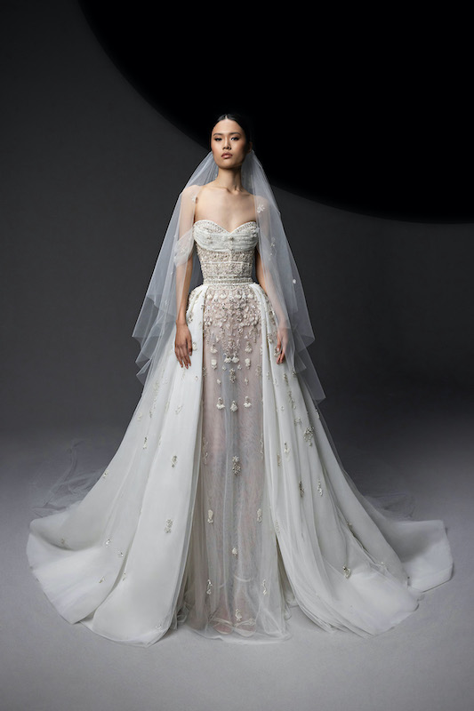 In questa foto un abito da sposa Zuhair Murad 2024: il vestito fa parte dei 100 più belli della prossima stagione Bridal