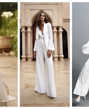 Abiti da sposa con pantaloni 2024, l’opzione più chic per la Bride-to-be 3.0