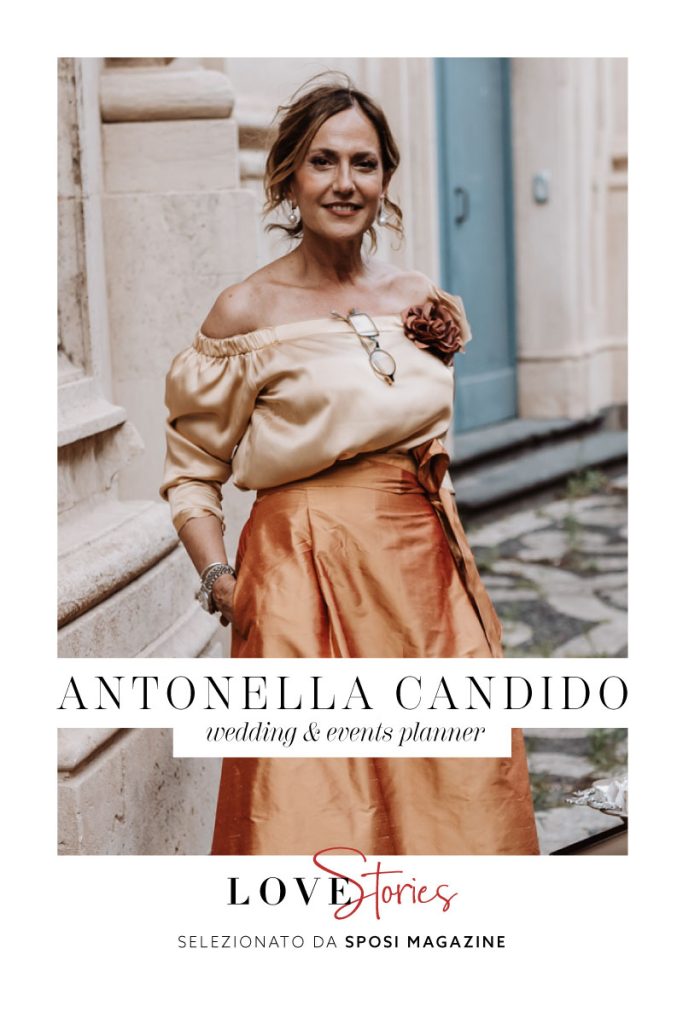 In questa foto la Wedding Planner Antonella Candido
