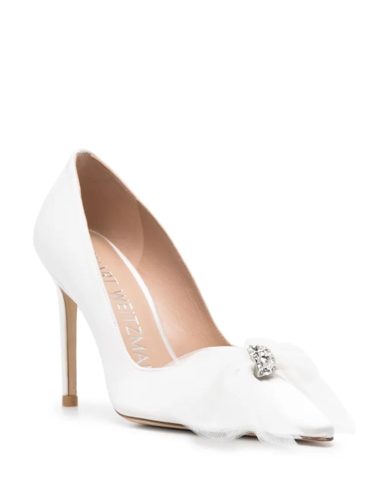 Scarpe sposa 2024  con maxi fiocco