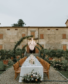 Grace e Marco, sogno luxury con le nozze in Toscana di Roberto Raspollini