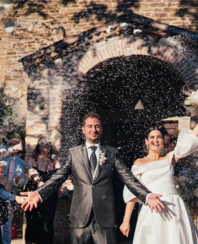 Tra Londra e l’Emilia: Tatiana Tabanelli firma il Destination Wedding di Rebeca e Matteo