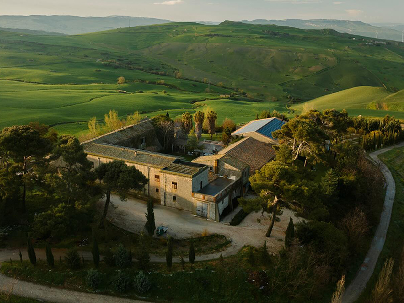 In questa foto una immagine dall'alto di Susafa.