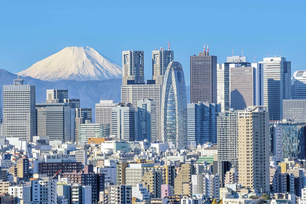 In questa immagine Tokyio, una delle mete più ambite per la luna di miele. 