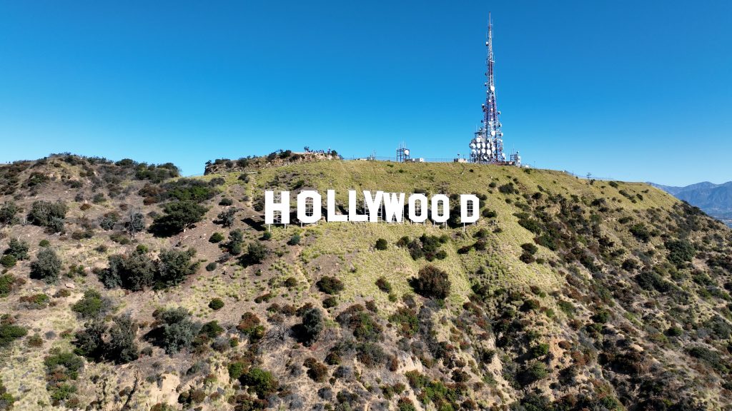 in questa foto una scritta Hollywood di Los Angeles Stati Uniti