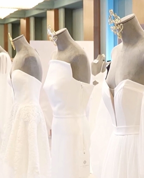 Abiti da sposa Lili Pellegrino 2025, l’architettura Bridal è super chic