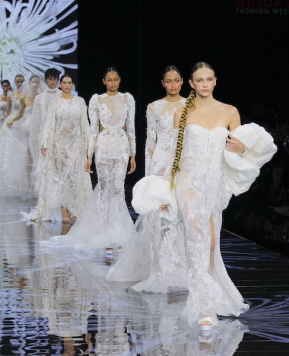 Barcelona Bridal Fashion Week 2024, l’alta moda sposa è pronta a brillare