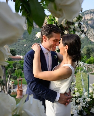 Matrimonio di Elena e Luca, meraviglia a Sorrento firmata da Paola Rovelli