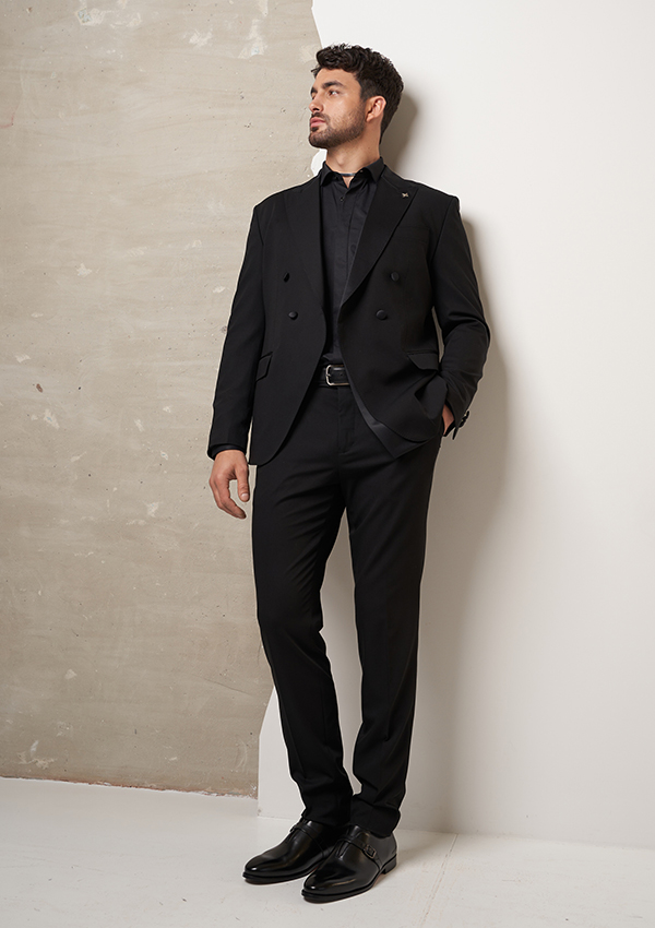 Abito sposo total black on sale