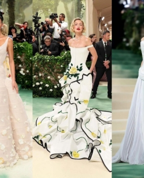 Met Gala 2024, le scale del Metropolitan Museum si vestono di bianco sposa