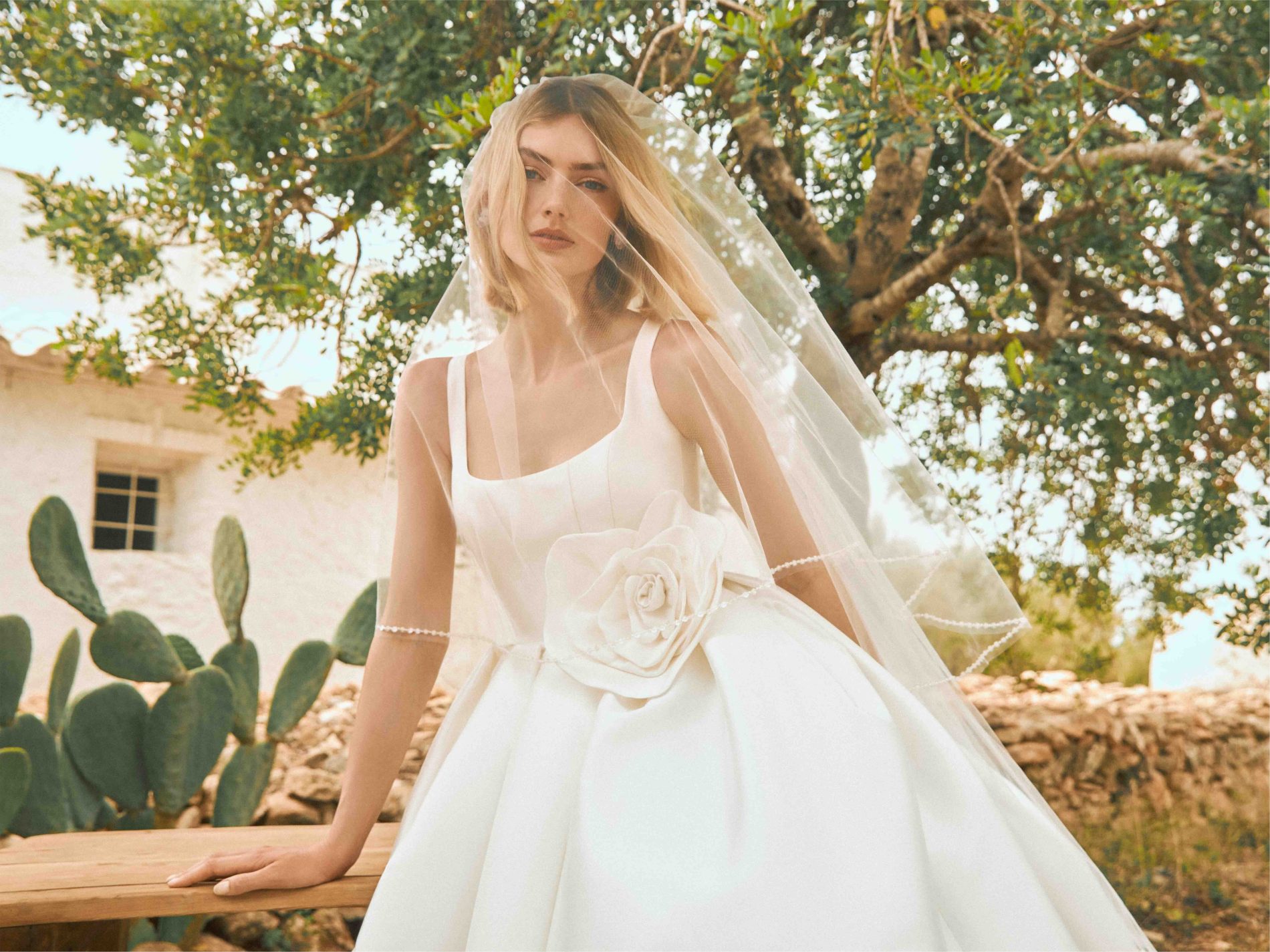 Abiti da sposa Pronovias 2025 ode allo stile Mediterraneo