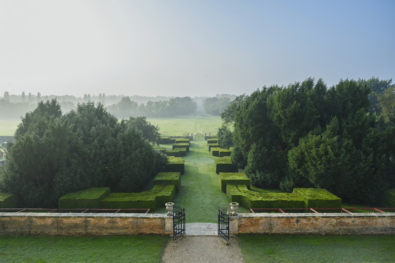 In questa foto uno scorcio di villa francanzan piovene location di matrimoni