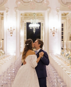 Isabelle e Stefano, un sogno romantico in Liguria firmato da Giovanna Damonte